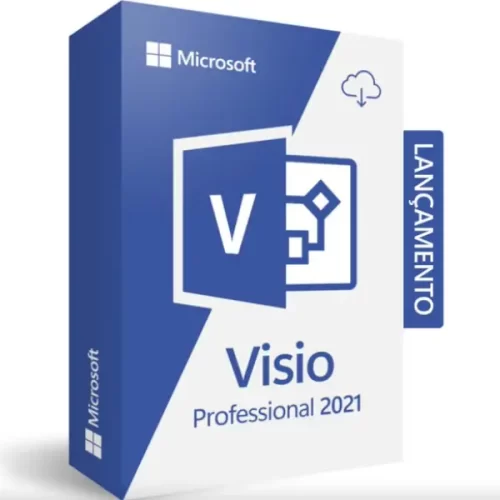 Microsoft Visio Professional 2021 Licença...