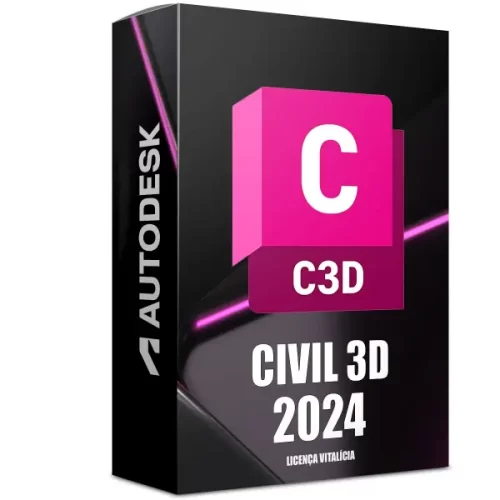 Autocad Civil 3D 2024 Pro Licença Vitalícia...